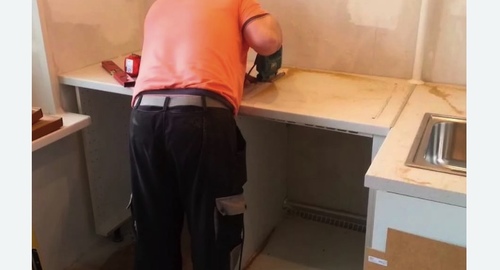 Сборка кухонного гарнитура. Ставрополь